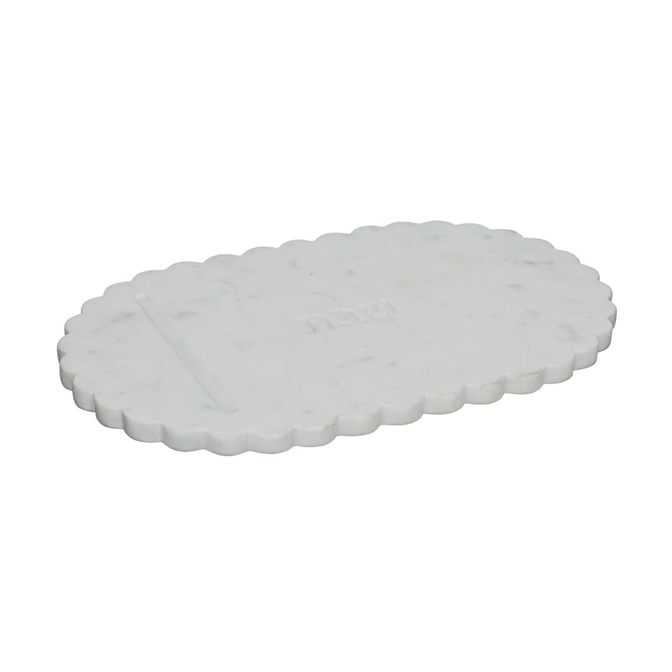 TOV Furniture Shabbat Marble Serving Board