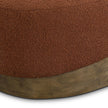 TOV Furniture Domina Boucle Ottoman