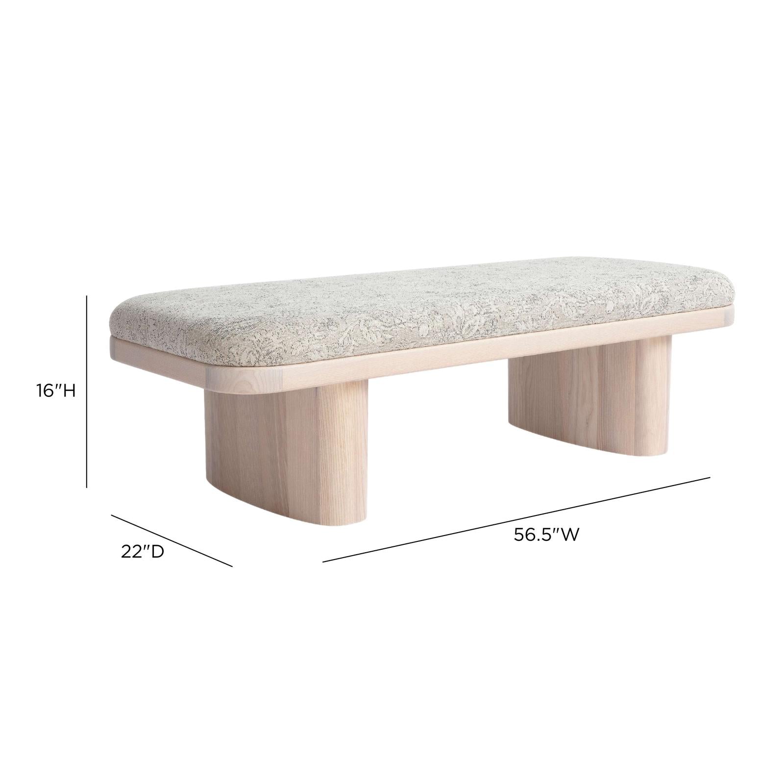 TOV Furniture Ollie Upholstered Bench