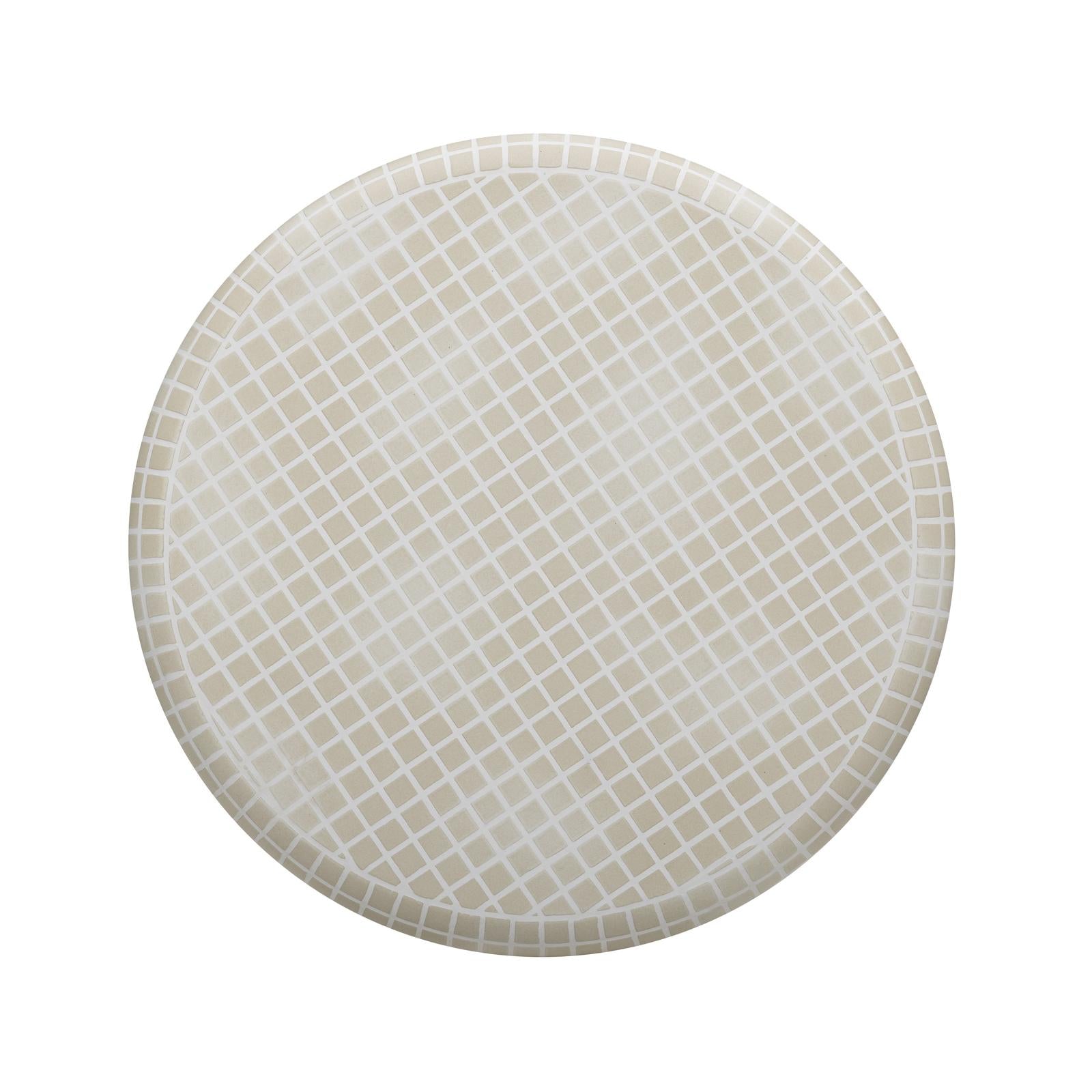 TOV Furniture Monica Tiled Pattern Indoor/Outdoor Side Table