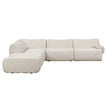 TOV Furniture Zenith 5-Piece Contract-Grade Upcycled Fabric Modular Sectional