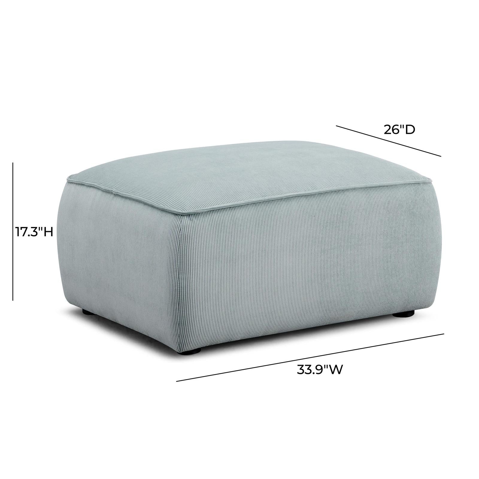 TOV Furniture Travie Ottoman
