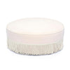 TOV Furniture Tassy Tasseled Round Ottoman