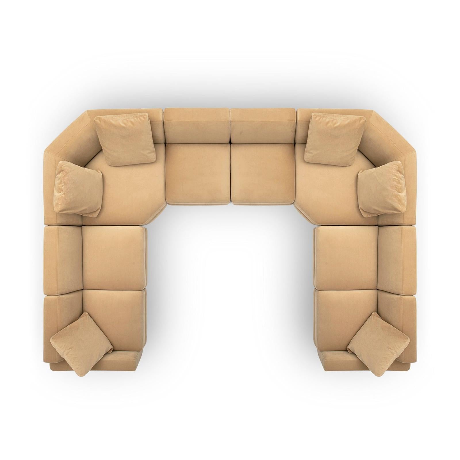 TOV Furniture Perry 8-Piece Modular Large U-Sectional