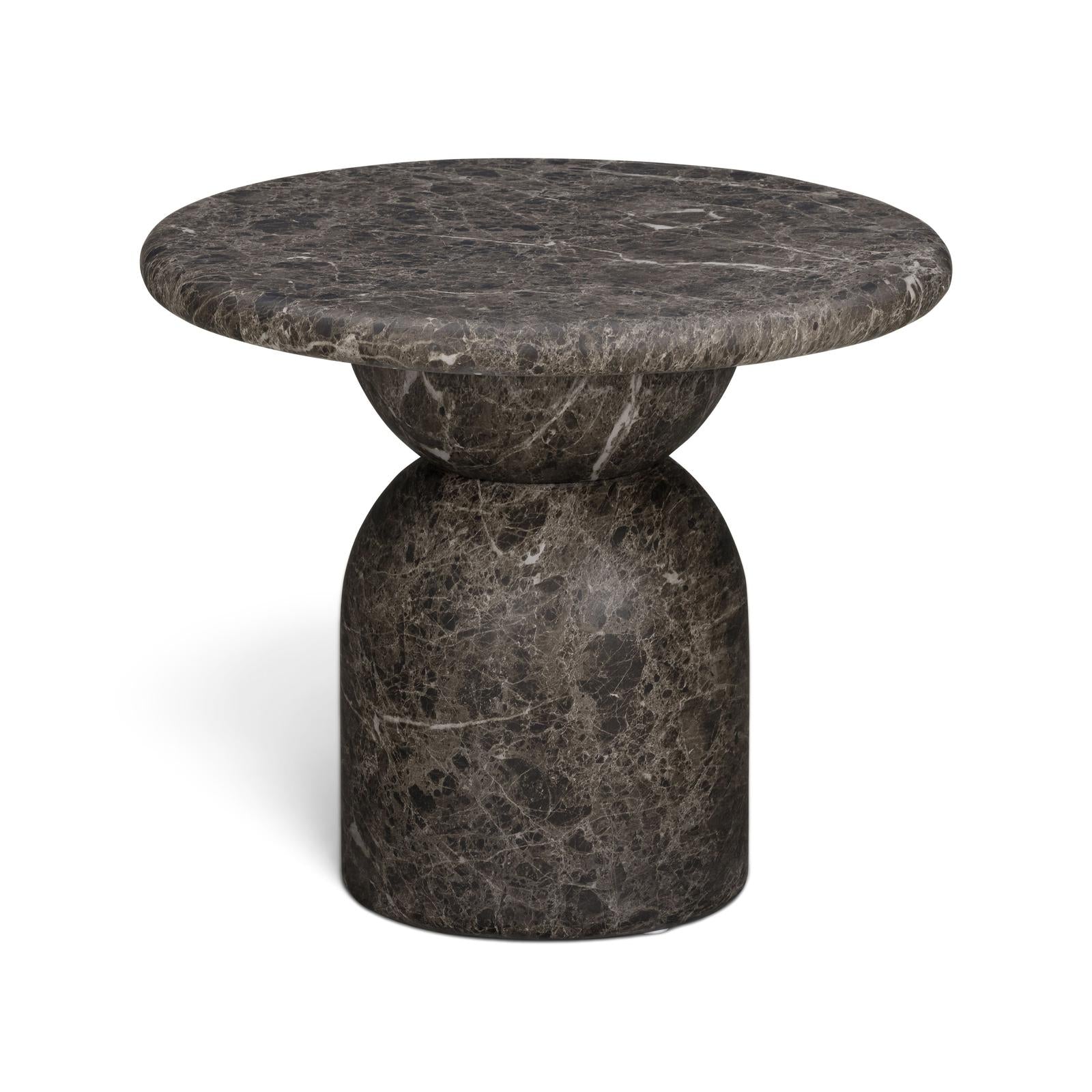 TOV Furniture Cynthia Concrete Indoor/Outdoor Side Table