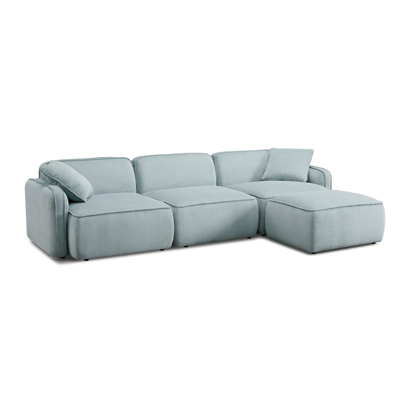 TOV Furniture Travie 4-Piece Modular Sectional