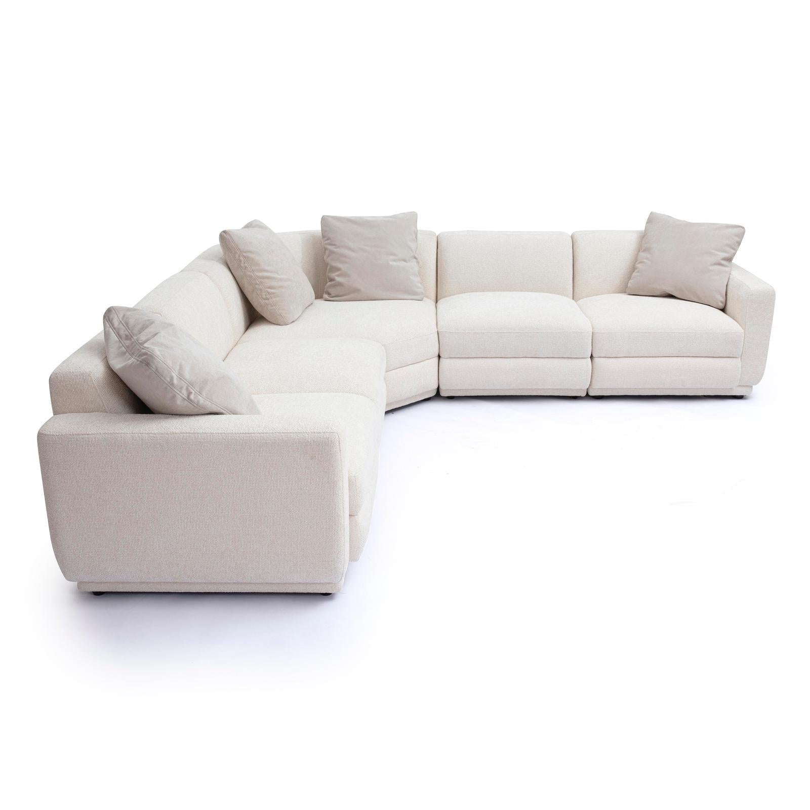 TOV Furniture Perry 5-Piece Modular L-Sectional