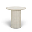 TOV Furniture Fafo Beige Indoor/Outdoor Concrete Side Table