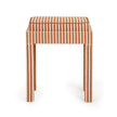 TOV Furniture Kora Cotton Jute Contract-Grade Accent Stool