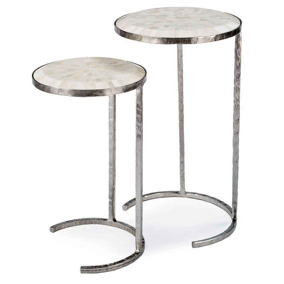 Regina Andrew Bone Veneer Nesting Tables