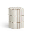TOV Furniture Tatiana Square Concrete Indoor/Outdoor Side Table
