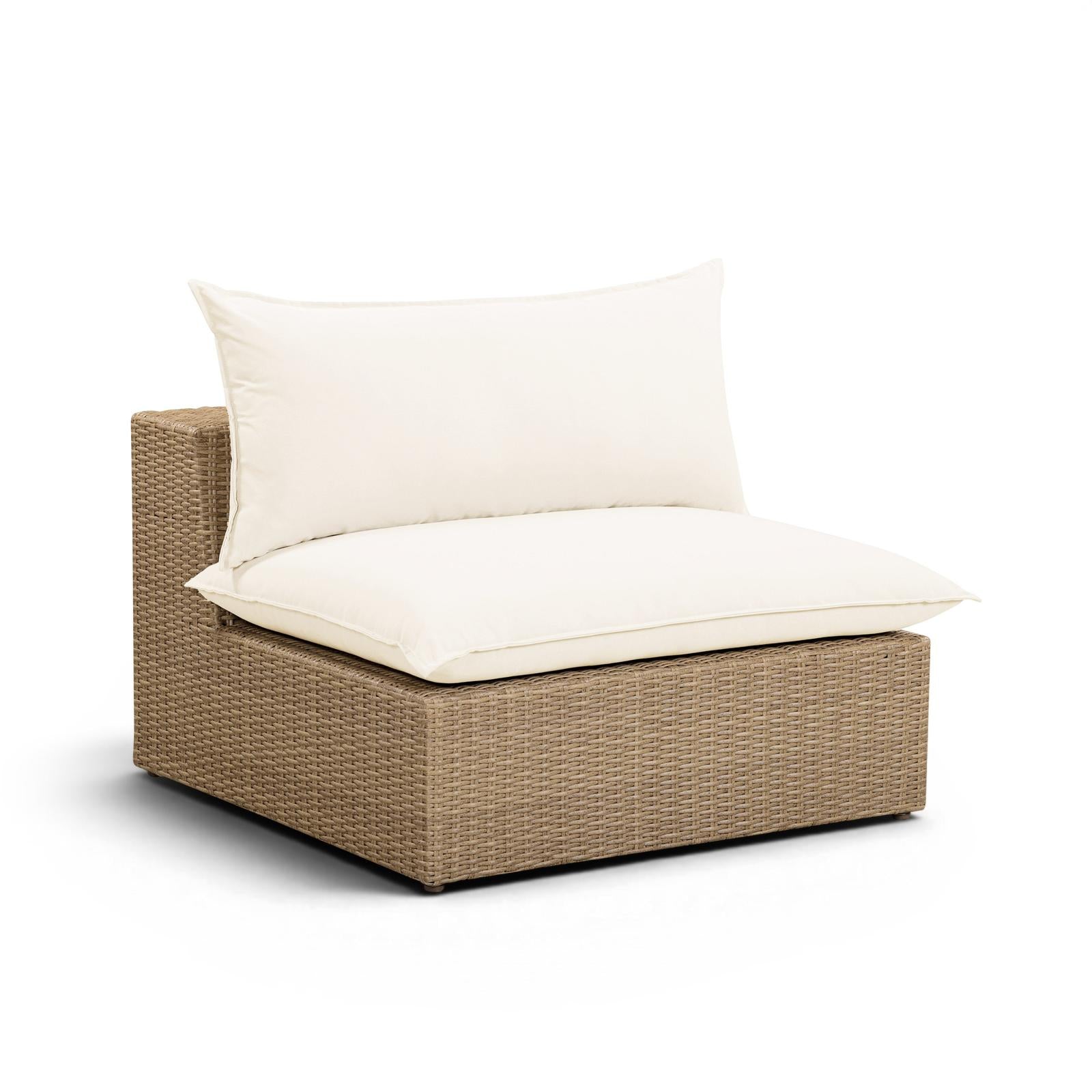 TOV Furniture Cali Performance Fabric & Wicker Outdoor Modular Components
