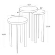 Regina Andrew Andres Hair on Hide Mixer Table Set