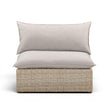 TOV Furniture Cali Performance Fabric & Wicker Outdoor Modular Components