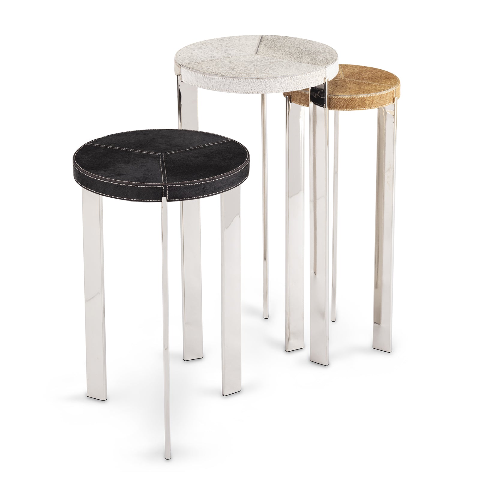 Regina Andrew Andres Hair on Hide Mixer Table Set