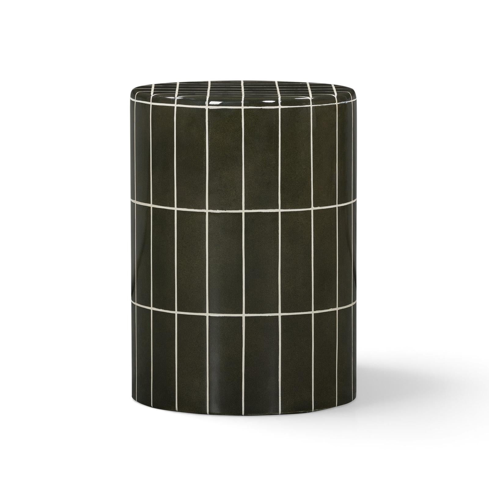 TOV Furniture Tatiana Round Concrete Indoor/Outdoor Side Table