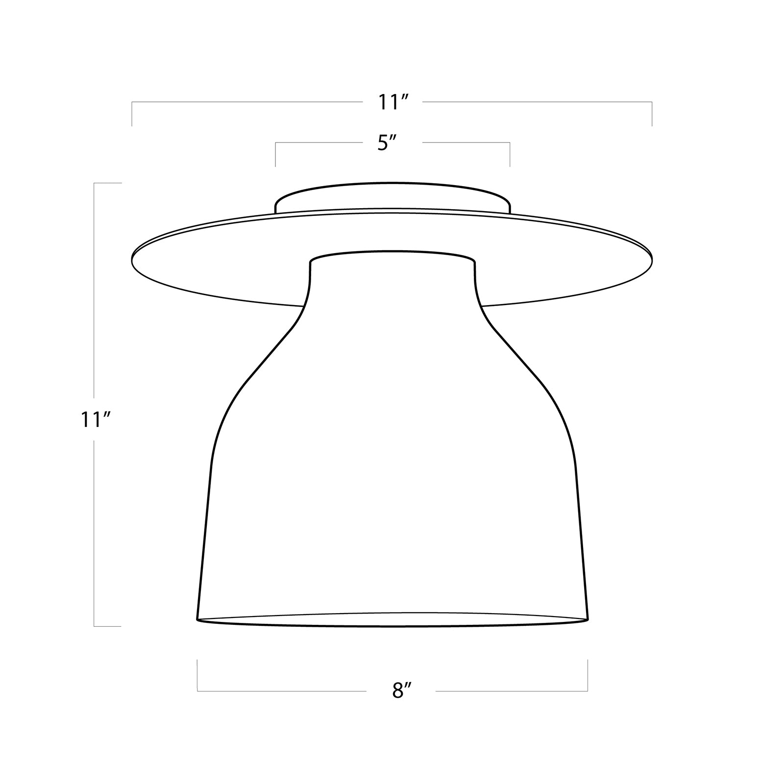 Regina Andrew Mixer Flush Mount