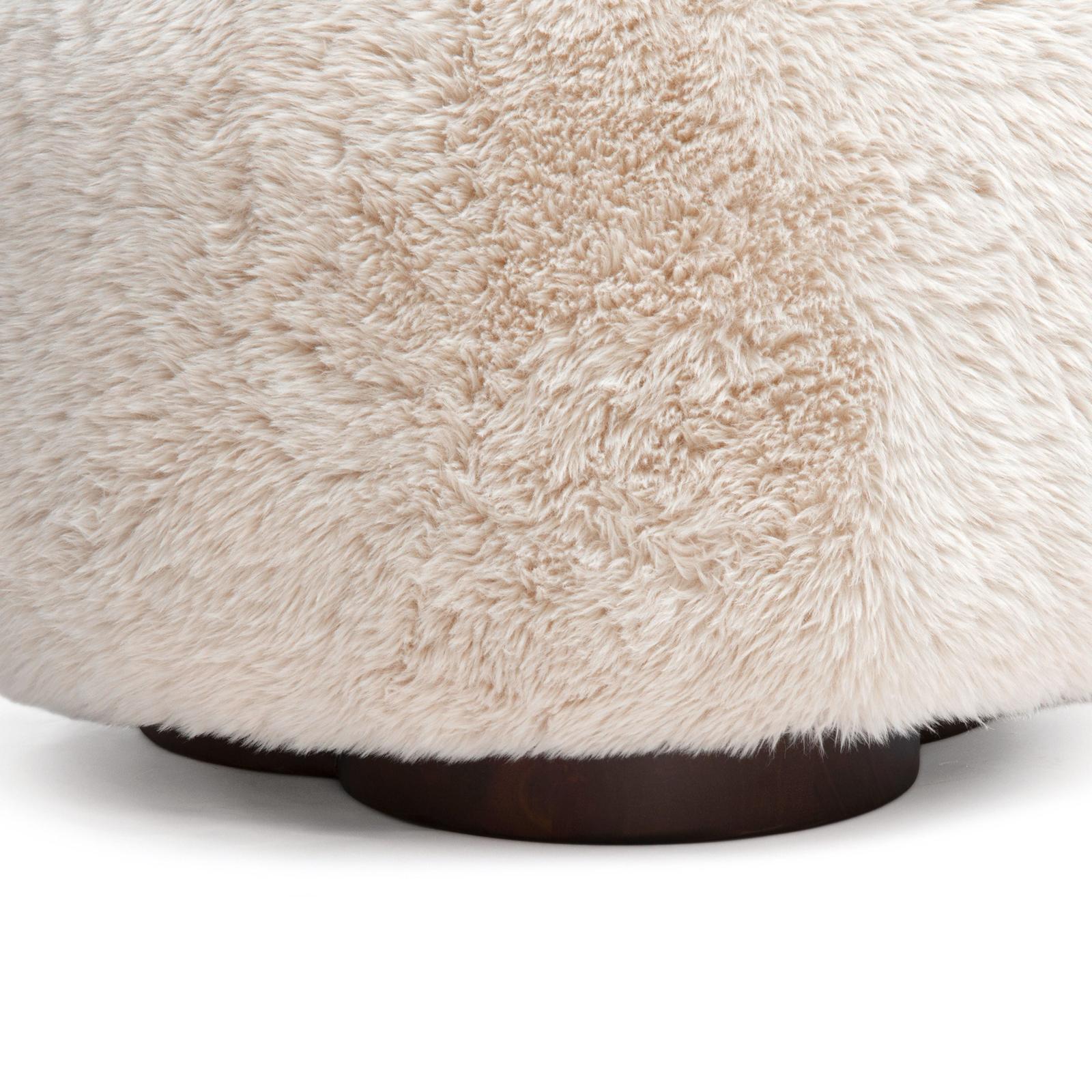 TOV Furniture Oopa Swivel Ottoman