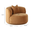TOV Furniture Fickle Swivel Accent Chair