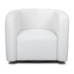 TOV Furniture Curves Performance Velvet Swivel Accent Chair