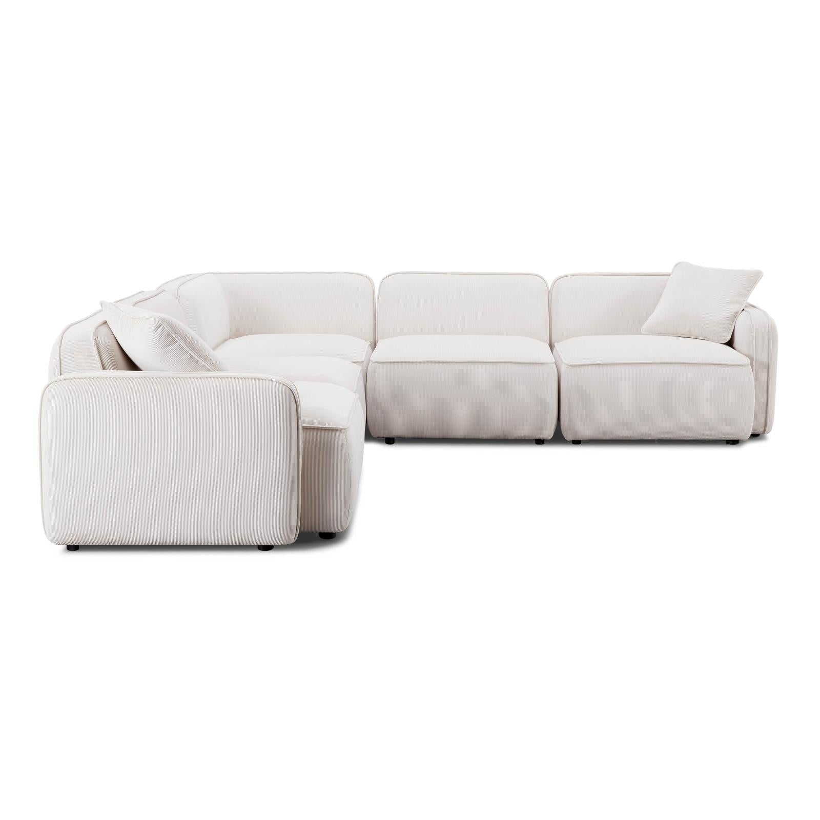 TOV Furniture Travie 5-Piece Modular L-Sectional