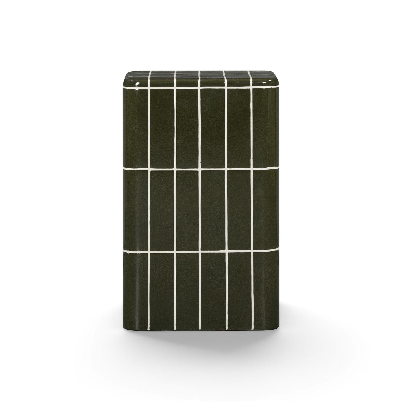 TOV Furniture Tatiana Square Concrete Indoor/Outdoor Side Table