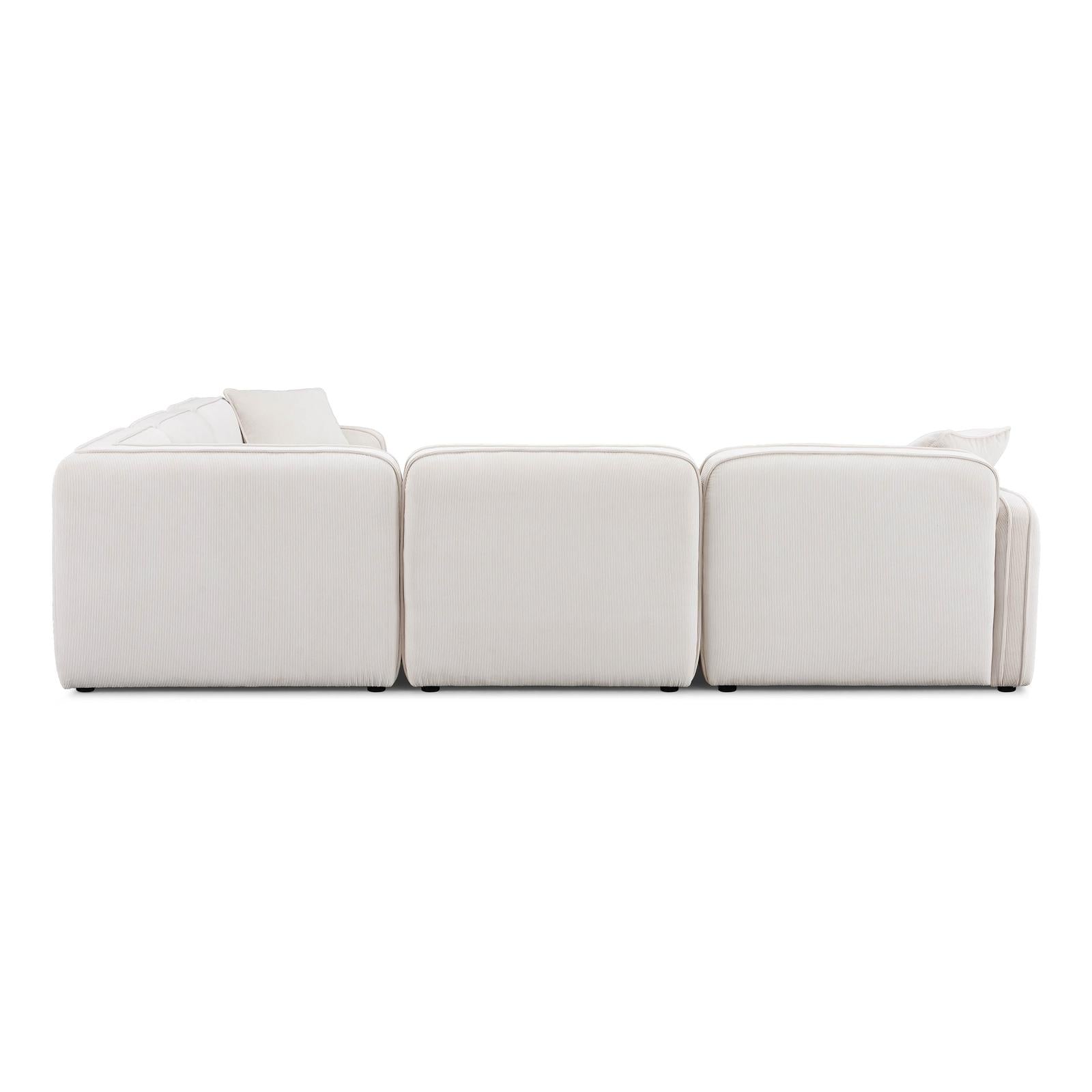 TOV Furniture Travie 5-Piece Modular L-Sectional