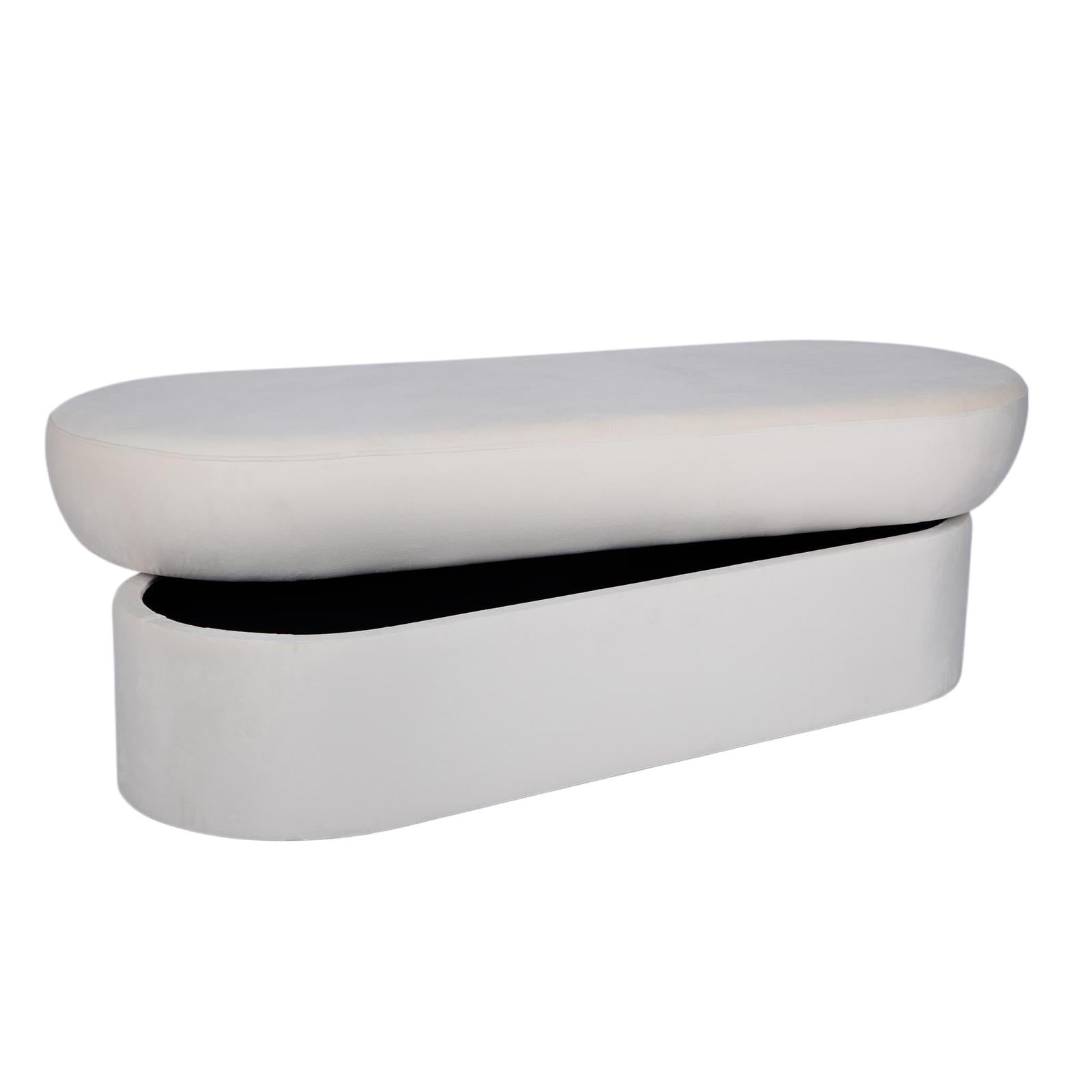 TOV Furniture Andrea Performance Velvet Storage Bench