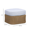 TOV Furniture Axel Boucle Outdoor Ottoman