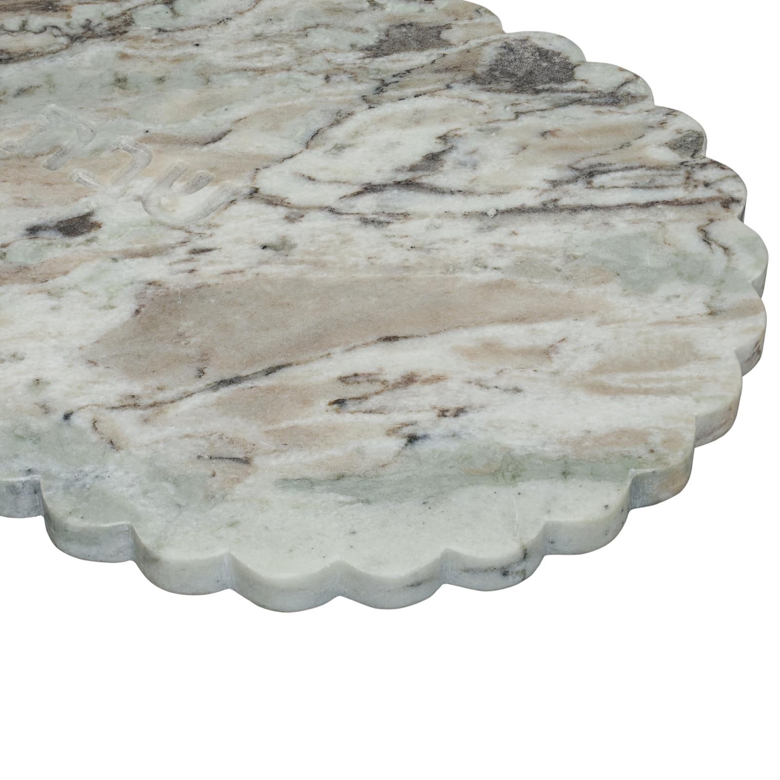 TOV Furniture Shabbat Marble Serving Board