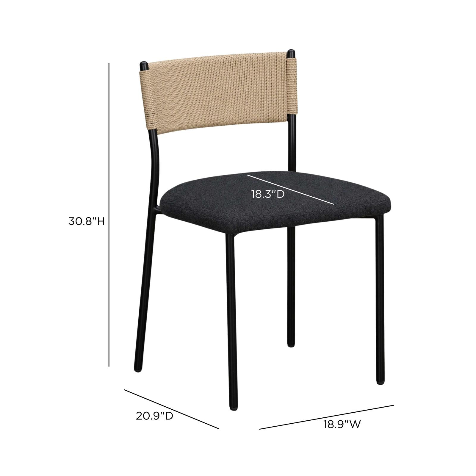 TOV Furniture Celine Performance Boucle Dining Chair - Set of 2