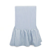 TOV Furniture Gertrude Striped Performance Linen Skirted Dining Chair
