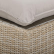 TOV Furniture Cali 4-Piece Performance Fabric & Wicker Outdoor Sectional