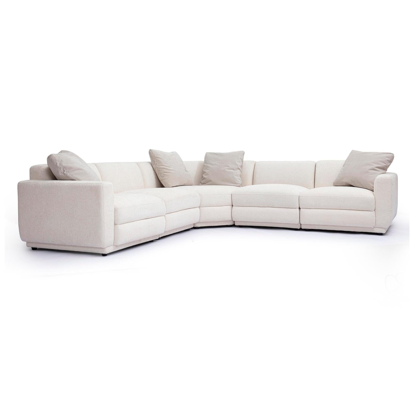TOV Furniture Perry 5-Piece Modular L-Sectional