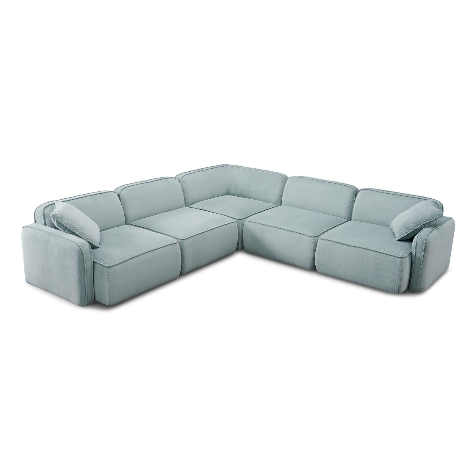 TOV Furniture Travie 5-Piece Modular L-Sectional