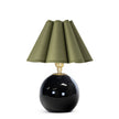 Giorgio Black Natural Brass Glass Mini Lamp