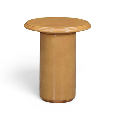 TOV Furniture Tate Turmeric Concrete Indoor/Outdoor Side Table