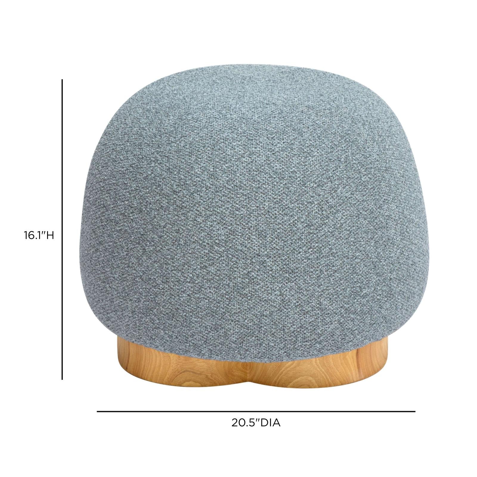 TOV Furniture Oopa Swivel Ottoman