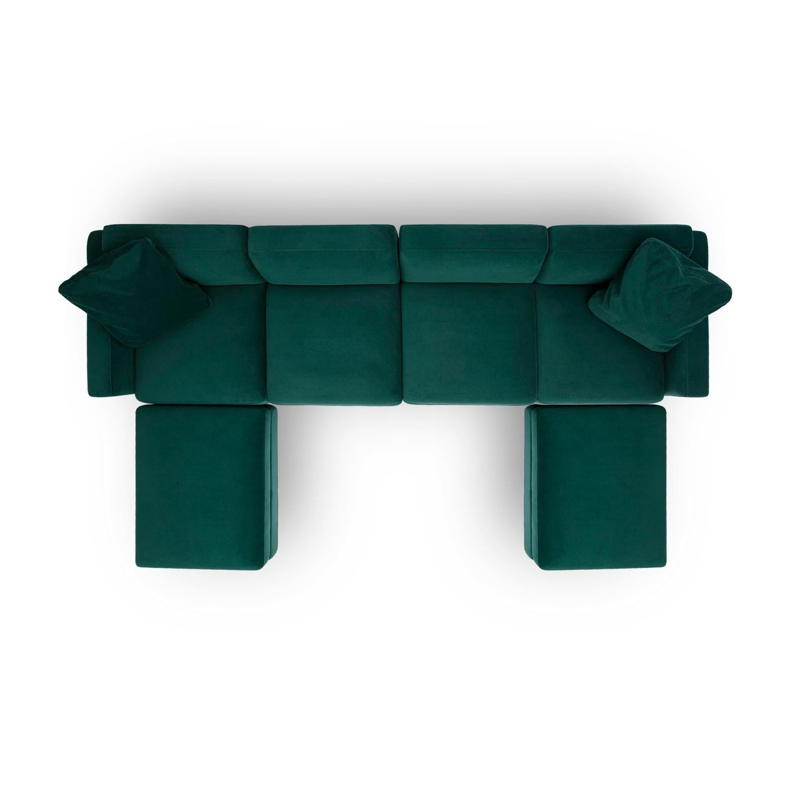 TOV Furniture Perry 6-Piece Modular U-Sectional