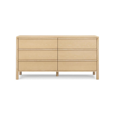 TOV Furniture Tyra 62" Ash 6-Drawer Dresser