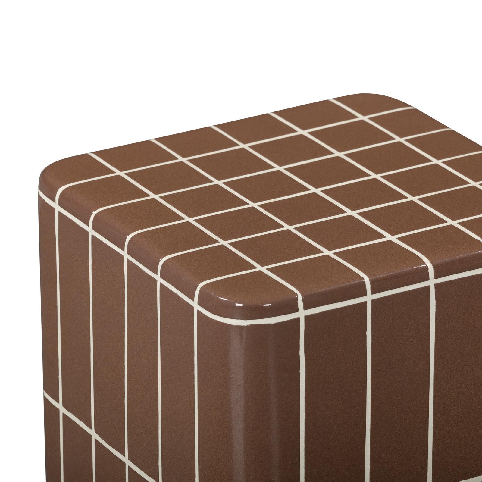 TOV Furniture Tatiana Square Concrete Indoor/Outdoor Side Table