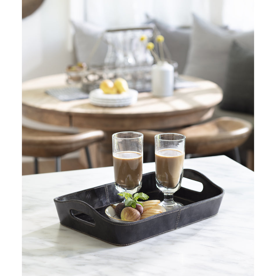 Regina Andrew Derby Leather Tray Set