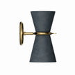 Gable Antique Natural Brass Sconce