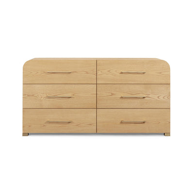 TOV Furniture Marissa 62" Ash 6-Drawer Dresser