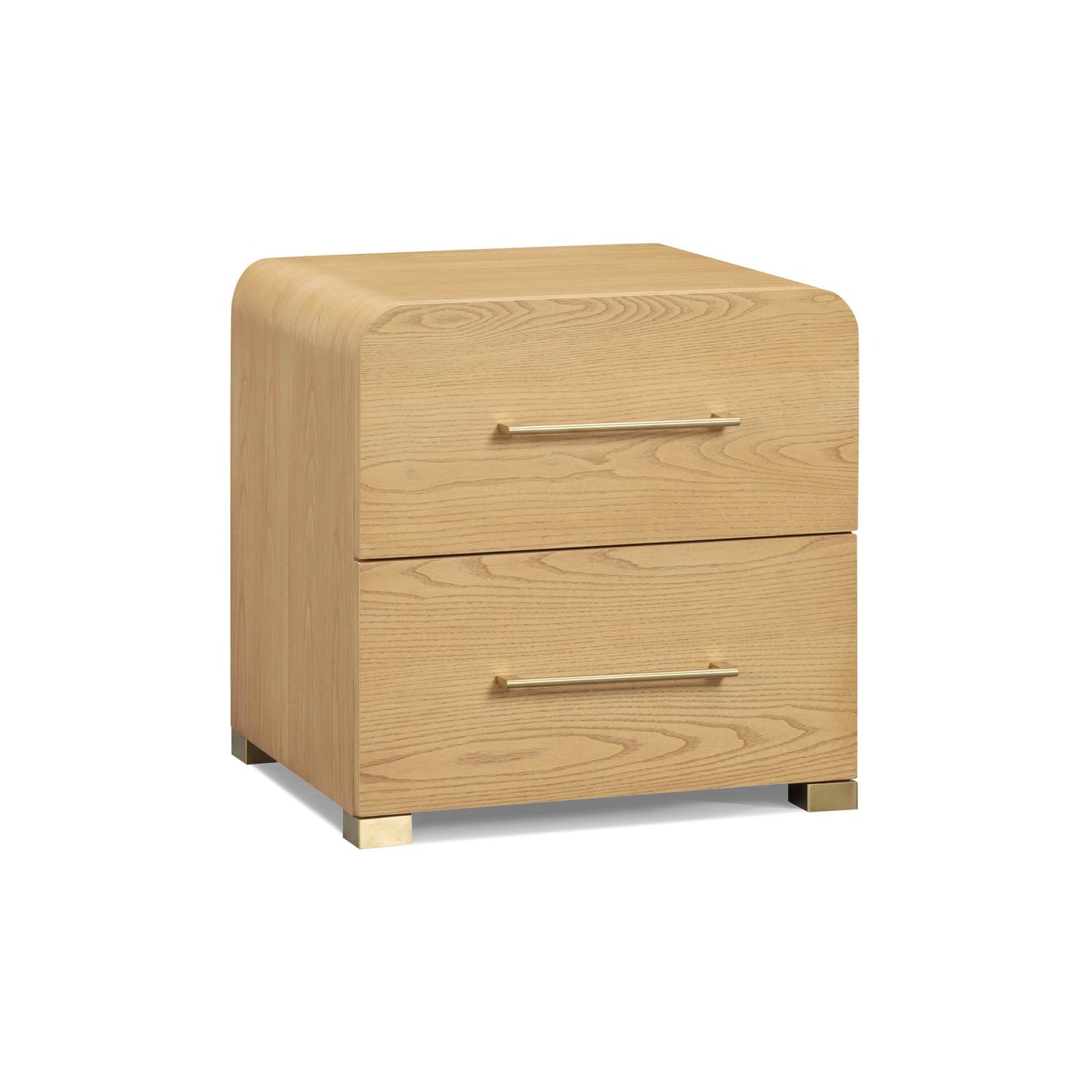 TOV Furniture Marissa 22" Ash 2-Drawer Nightstand