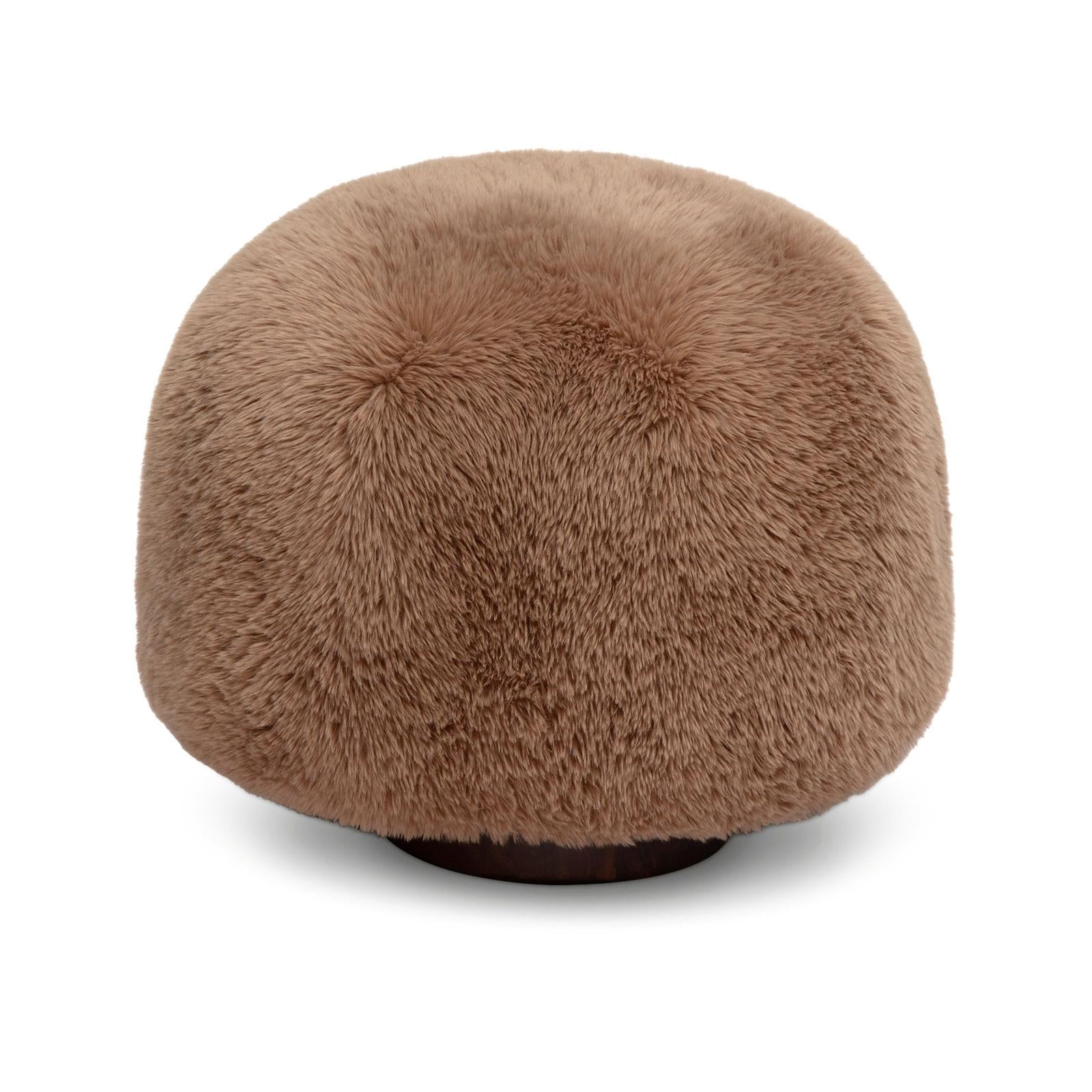 TOV Furniture Oopa Swivel Ottoman