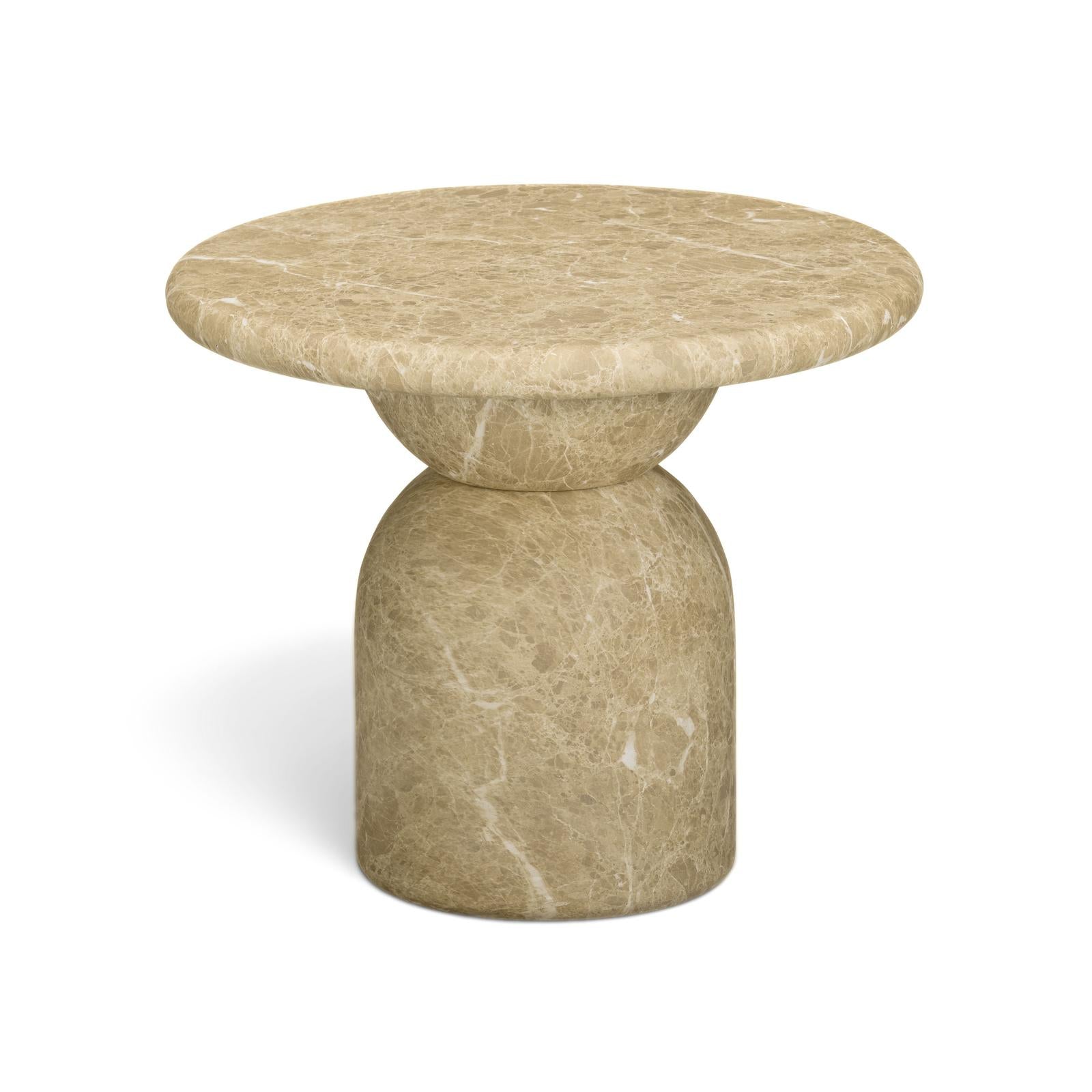 TOV Furniture Cynthia Concrete Indoor/Outdoor Side Table