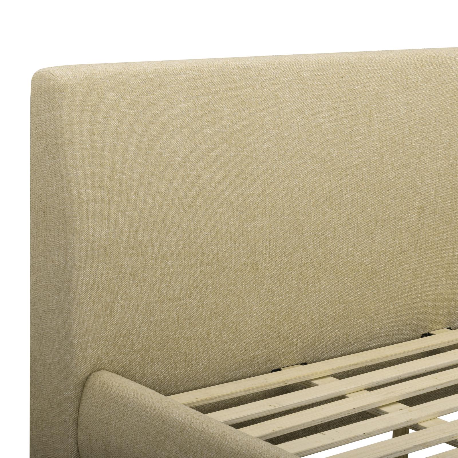 TOV Furniture Rayne Textured Fabric Bed