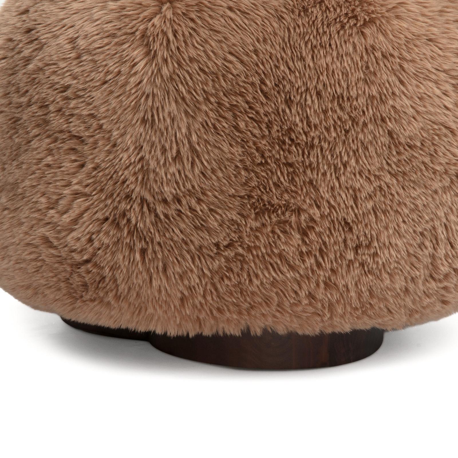 TOV Furniture Oopa Swivel Ottoman
