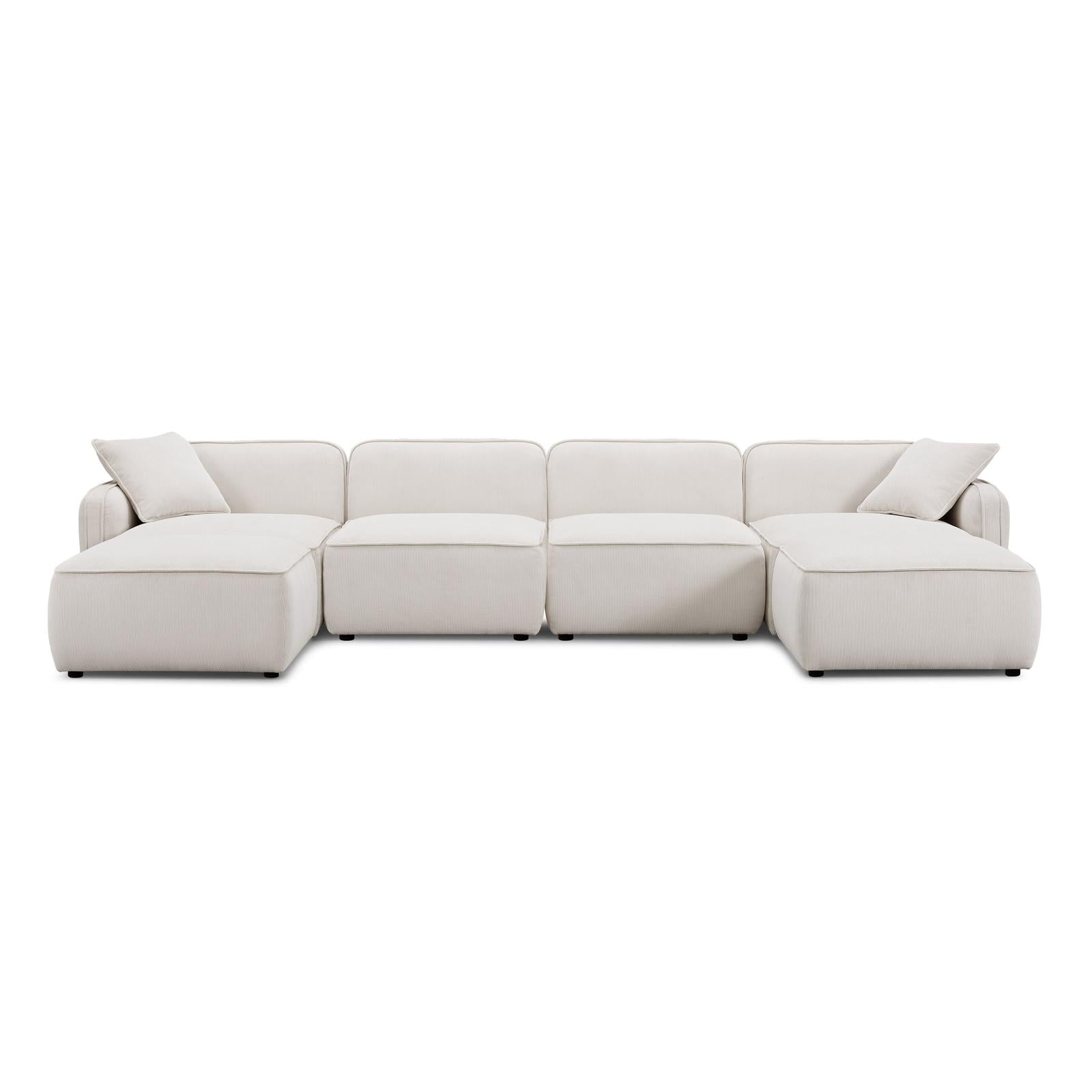 TOV Furniture Travie 6-Piece Modular U-Sectional
